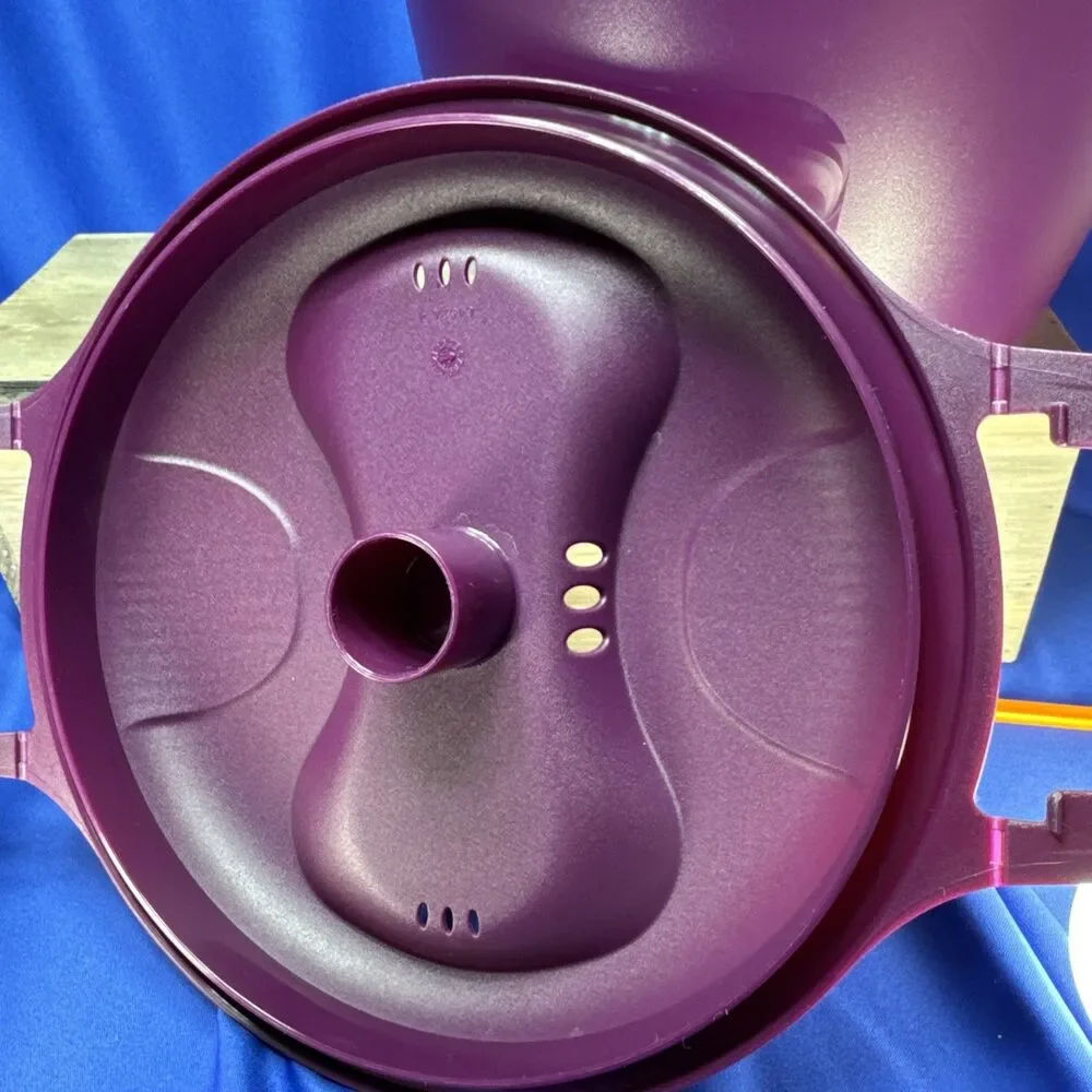 Tupperware Microwave Rice Cooker Purple Large 3L or 12 cup